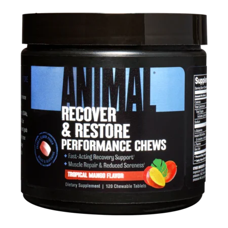 Animal Recover and Restore Performance Chews pakelia našumo atkūrimą į kitą lygį. Jo ypač koncentruotas