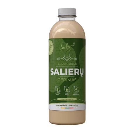Fermentuotas Salierų gėrimas yra prisotintas gerosiomis bakterijomis