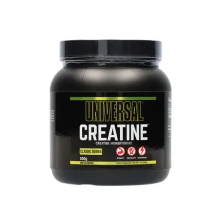 Universal Creatine sudėtyje yra kristalizuoti milteliai (mikrogranulės) – geresnis pasisavinimas ir biotinkamumas.