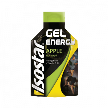 Isostar Gel energy - obuolių skonio angliavandenių gelis