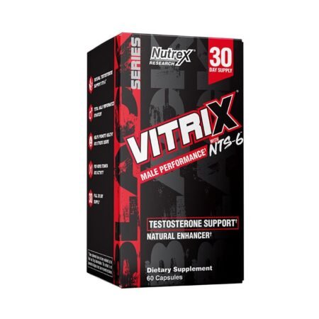 NUTREX  VITRIX - populiariausias Amerikoje testosterono