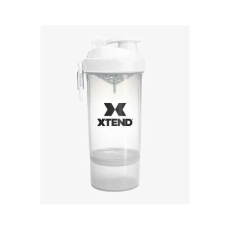 „Xtend SmartShake“ plaktuvė su unikaliu koštuvu ir nepralaidžiu dangčiu.