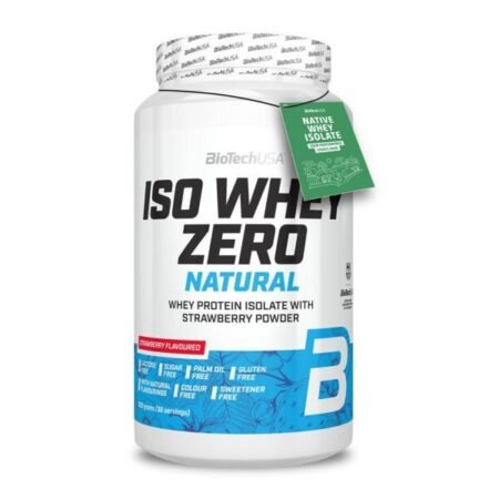 Biotech Iso Whey Zero Natural - grynas išrūgų baltymų izoliatas be dažiklių