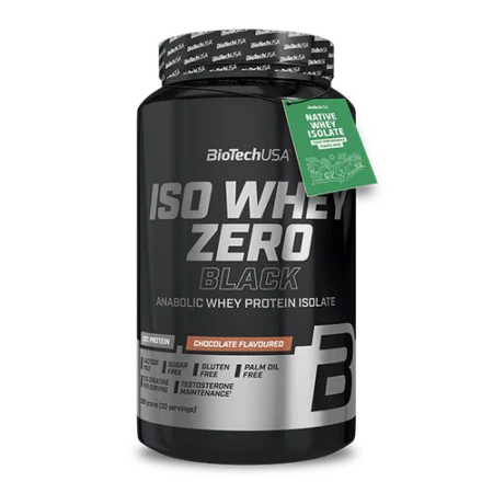 Biotech Iso Whey Zero Black - puikaus skonio baltymų kokteilis