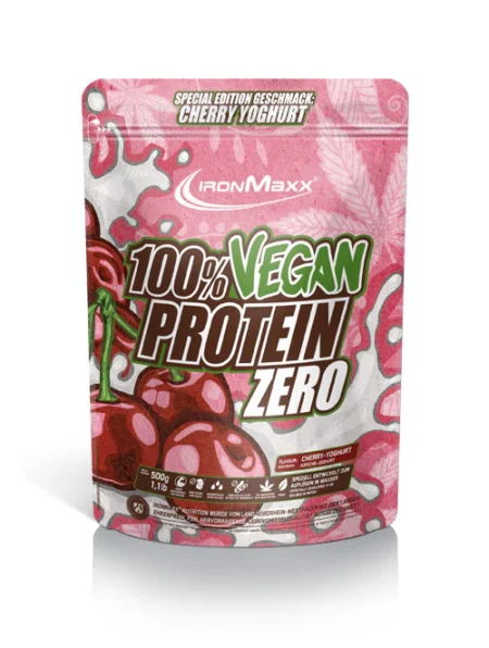 IronMaxx 100% Vegan Protein Zero - kreminės konsistencijos
