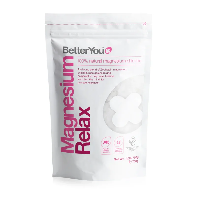 „BetterYou Magnesium Mind“ vonios dribsniai yra veiksmingas būdas papildyti kūną šiuo būtinu mineralu