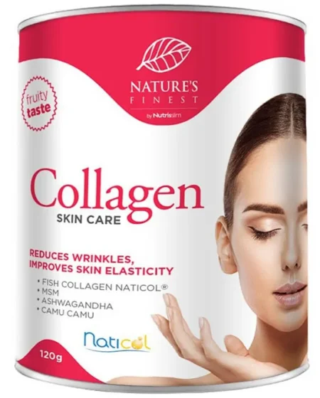 Maisto papildas „Nature's Finest“ kolagenas SKIN CARE su Naticol® kolageno peptidais (iš žuvų kaulų