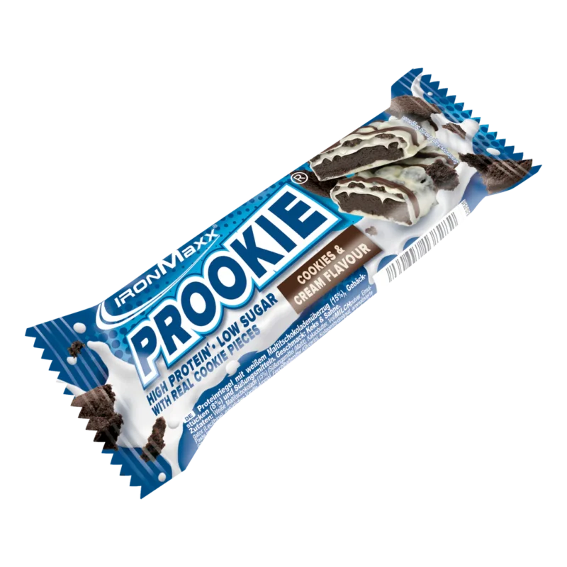 „Prookie®“ – baltyminis batonėlis sausainis su traškumu ir tik 1