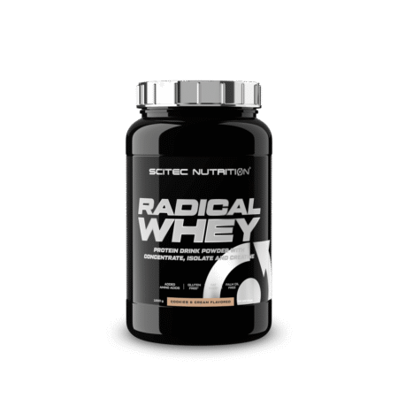 Radical Whey yra Scitec baltymų miltelių formulė