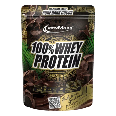 Mūsų 100 % išrūgų baltymų kokteilis su grynos tamsios kakavos skoniu yra vienas populiariausių kokteilių raumenų auginimui ir dietai. Nenuostabu – iki 80 % baltymų