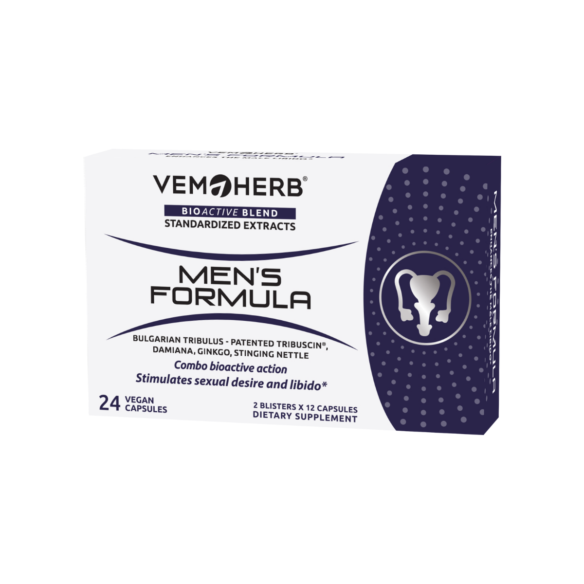 VemoHerb® Men’s Formula - vyrų seksualinei sveikatai palaikyti