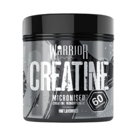 „Warrior Creatine“ yra moksliniais tyrimais paremtas gryno kreatino papildas