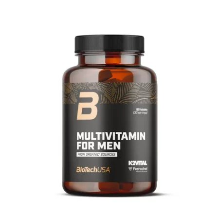 Biotech Multivitamin For Men from organic sources – Multivitaminų Kompleksas Vyrams iš Natūralių Šaltinių – tai subalansuotas vitaminų