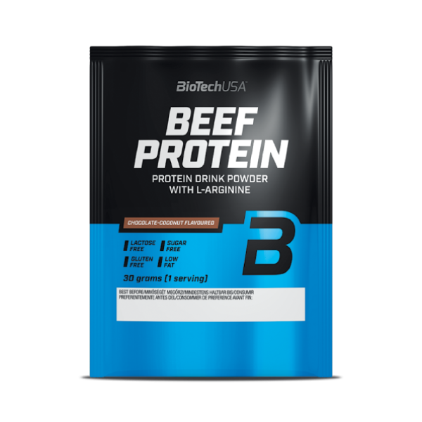 Biotech Beef Protein Maisto produktas su saldikliais