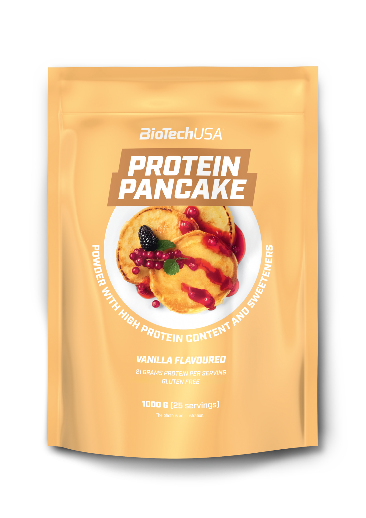 Protein Gusto Pancake tai puikūs ir mėgstamiausi baltyminiai blynai mums visiems.